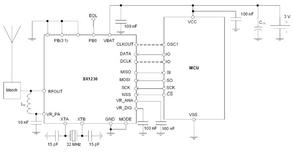 dwmzone-DWM-HC1230-mcu-Mode-Application-Circuit