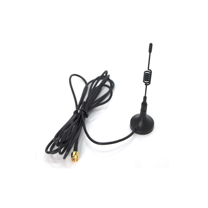 DWM-TQC-433-4.0A 433MHz 3m wire length Sucker Antenna