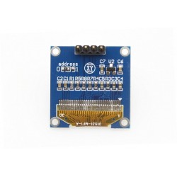 Blue 0.96OLED 128x64 with I2C interface for Arduino