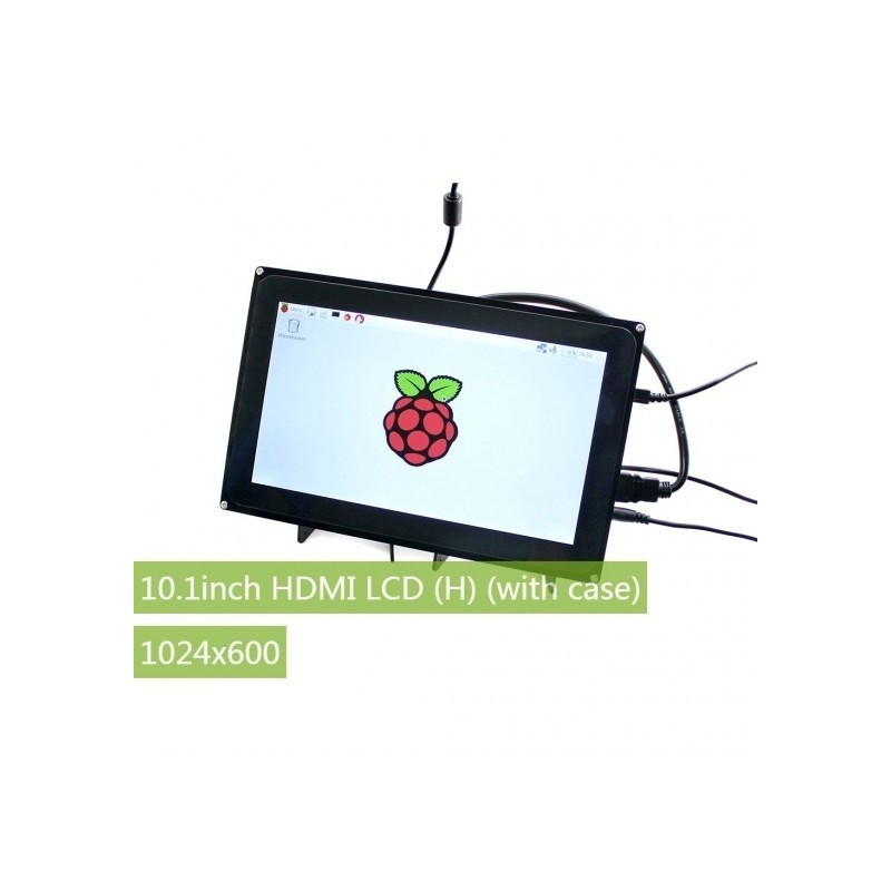  Raspberry Pi 3 10.1inch HDMI LCD (H) (with case) 1024x600 Capacitive Touch Screen