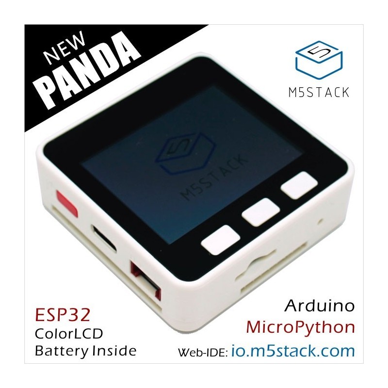 M5Stack PANDA ESP32 Basic Core Development Kit  White Color Shell Basic Kit