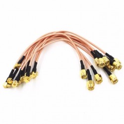 DWM-SMA Male to MCX right male 50ohm RF coaxial RG316 extension jumper cable