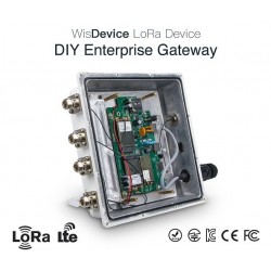 DWM-RAK7249 16 channels OpenWRT OS DIY Enterprise LoRa Gateway with LoRa/4G/WIFI/GPS