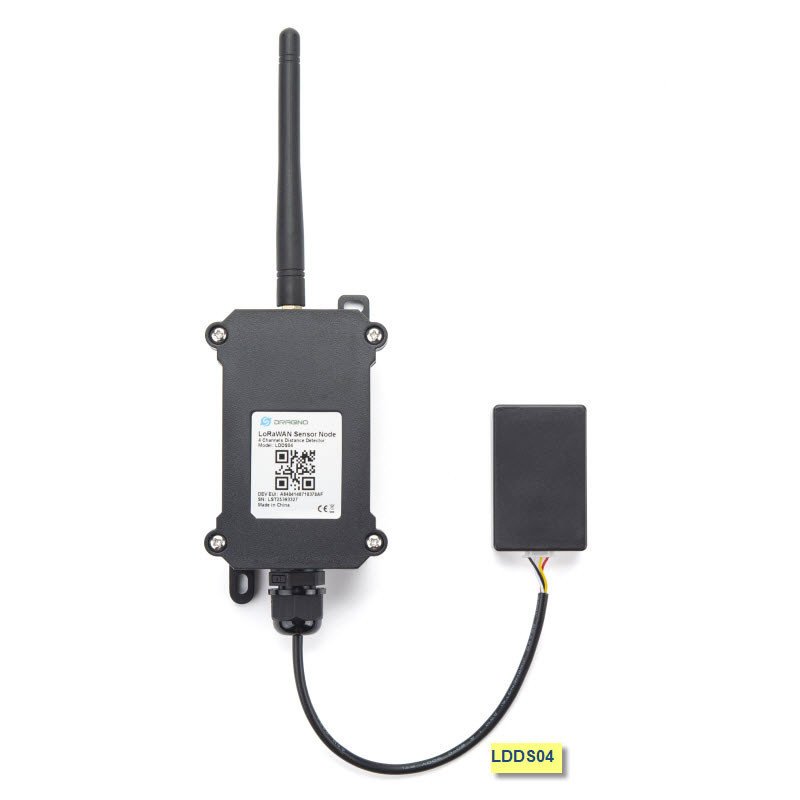 LDDS04 lorawan 4 channels distance detection sensor for distances
