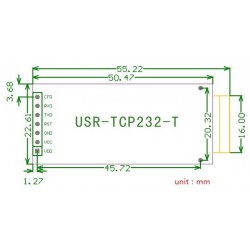 USR-TCP232-T module 