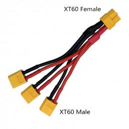 ODL-Y-XT60 1 Female to 3...