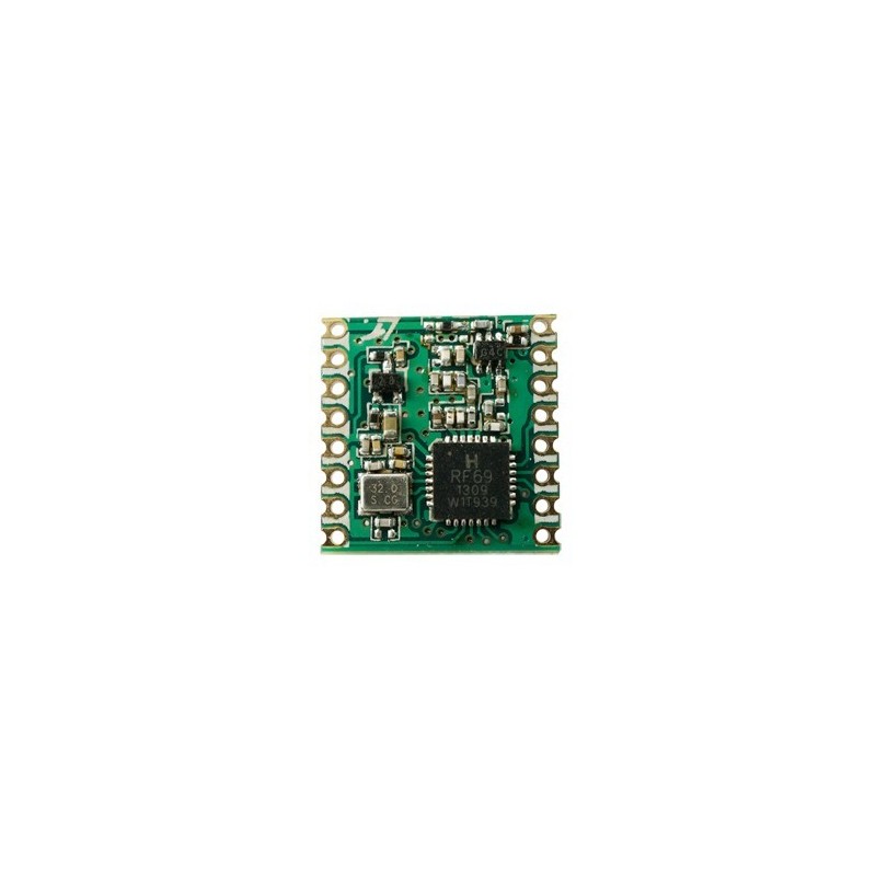RFM69CW 433Mhz RF Wireless Transceiver Module with RFM12B Compatible Footprint 