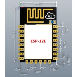 ESP8266 ESP-01 Serial WIFI Module Wireless Transceiver DIP Antenna 