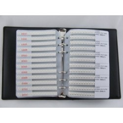 DWM-0805 SMD Resistor Assorted Book kit 0805 package 50 x 170 values