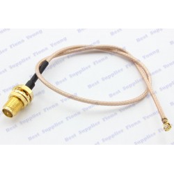 DWM-IPEX to SMA Male with RG178 extension jumper cable