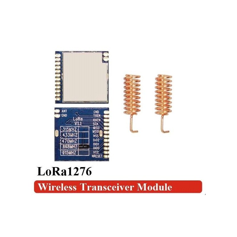 DWM-LoRa1276 868MHz SX1276 Chip 4km~6km Long Distance Wireless Transceiver Module