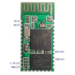 Sunhokey HC-06 Serial Port Module Connection 51 Single-chip Bluetooth Module CSR Wireless Transmission Module Compatible with HC-07 