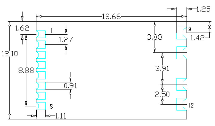 dwmzone-DWM-HC210C-T CC115L-315MHz -433MHz -868MHz -915MHz-Small -size-Transmitter -rf-module-dimension